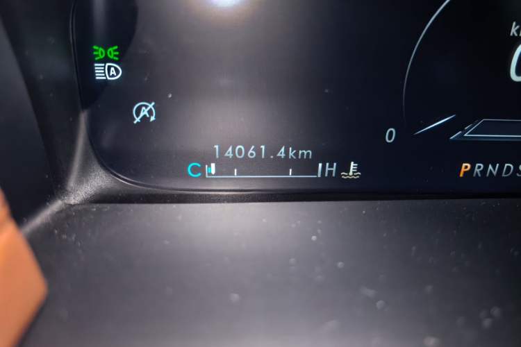 Used Lincoln Nautilus 2021 2.7T Four-Wheel Drive Prestige Edition Odometer Close Up