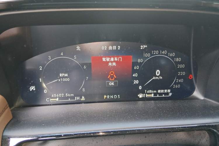 Used Lincoln Nautilus 2021 2.7T Four-Wheel Drive Prestige Edition Odometer Close Up