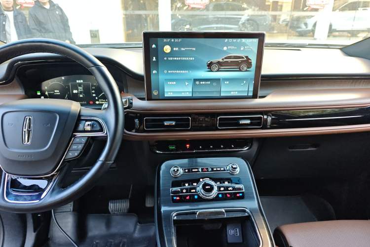 Used Lincoln Nautilus 2022 2.7T Four-Wheel Drive Luxury Edition Audio And AC Panel