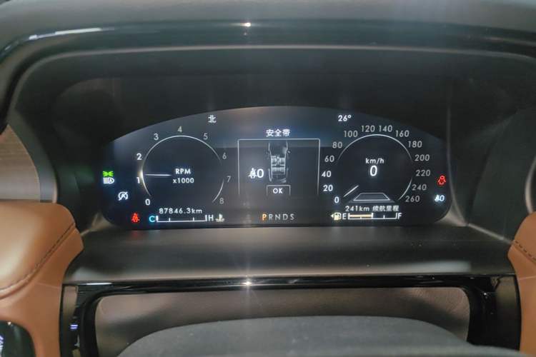 Used Lincoln Nautilus 2022 2.7T Four-Wheel Drive Luxury Edition Instrument Cluster