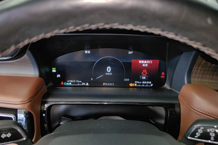 Used Lincoln Nautilus 2022 2.7T Four-Wheel Drive Luxury Edition Instrument Cluster
