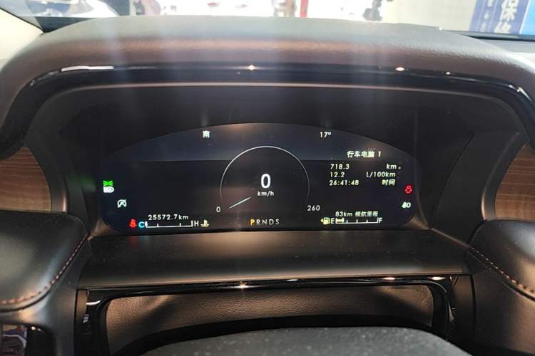 Used Lincoln Nautilus 2022 2.7T Four-Wheel Drive Luxury Edition Instrument Cluster