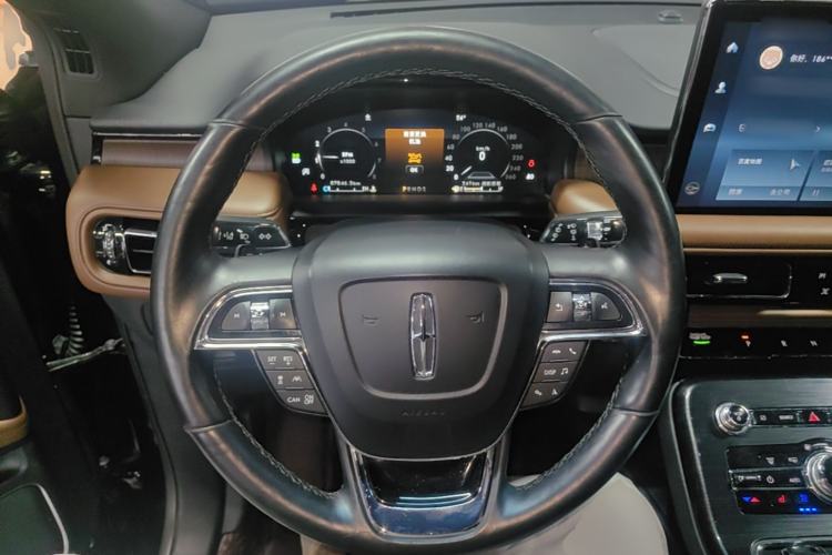 Used Lincoln Nautilus 2022 2.7T Four-Wheel Drive Luxury Edition Steering Wheel