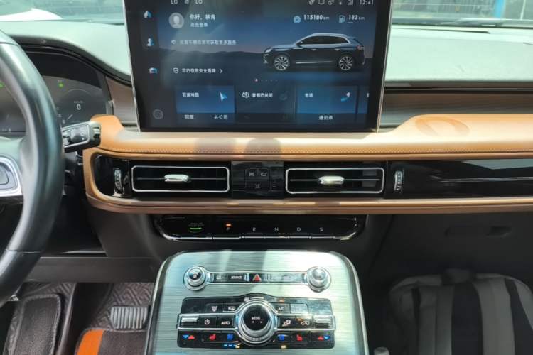 Used Lincoln Nautilus 2022 2.7T Four-Wheel Drive Luxury Edition Audio And AC Panel