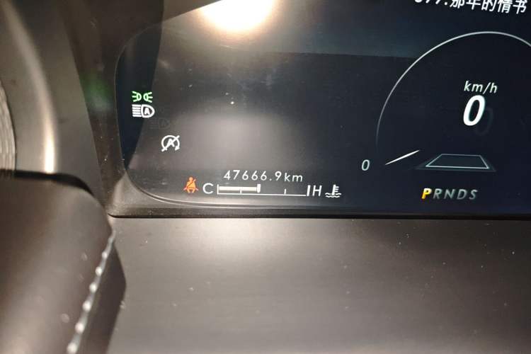 Used Lincoln Nautilus 2022 2.7T Four-Wheel Drive Centennial Limited Edition Odometer Close Up