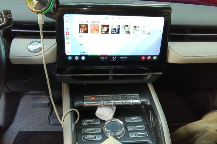 Used Lincoln Nautilus 2023 2.0T Four-Wheel Drive Zunrui Version Audio And AC Panel