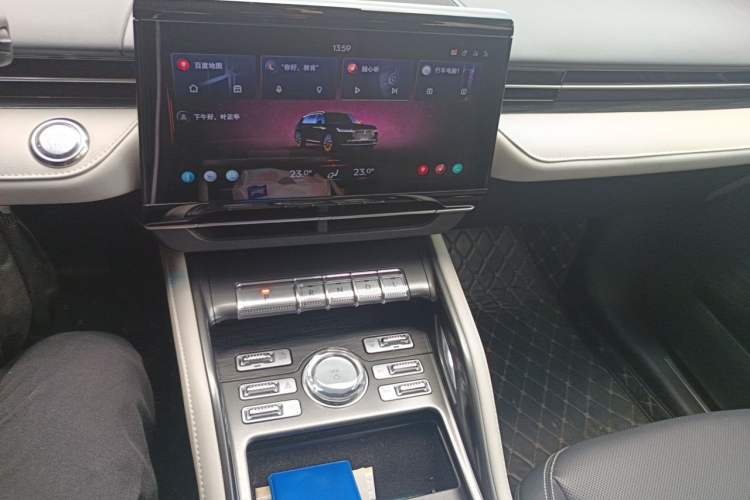 Used Lincoln Nautilus 2023 2.0T Four-Wheel Drive Luxury Edition Audio And AC Panel