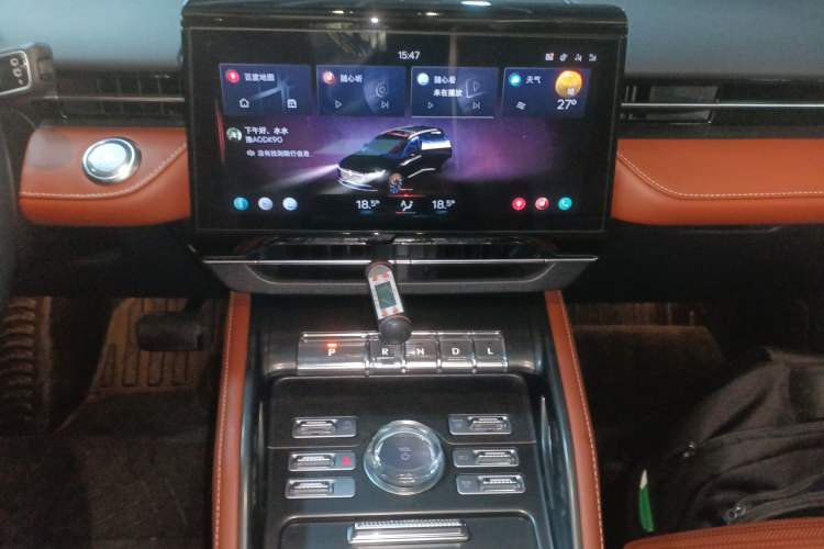 Used Lincoln Nautilus 2023 2.0T Four-Wheel Drive Zunrui Version Audio And AC Panel