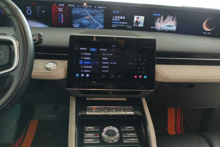 Used Lincoln Nautilus 2023 2.0T Four-Wheel Drive Zunrui Version Audio And AC Panel
