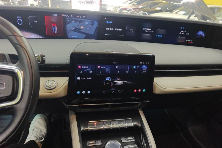 Used Lincoln Nautilus 2023 2.0T All-Wheel-Drive Zunrui Hybrid Version Audio And AC Panel