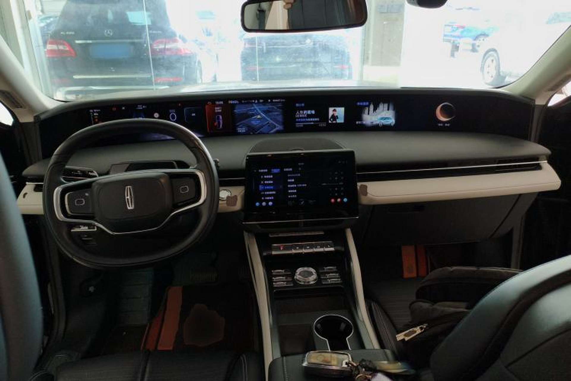 Used Lincoln Nautilus 2023 2.0T Four-Wheel Drive Zunrui Version Center Console