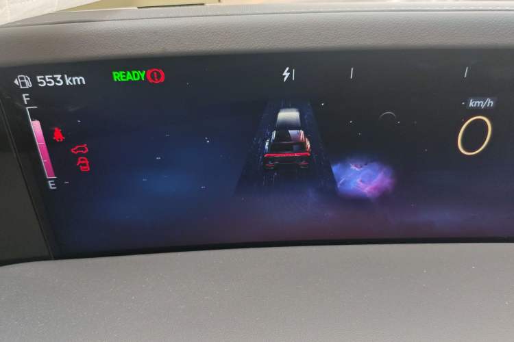 Used Lincoln Nautilus 2023 2.0T All-Wheel-Drive Zunrui Hybrid Version Instrument Cluster