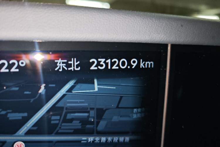 Used Lincoln Nautilus 2023 2.0T Four-Wheel Drive Luxury Edition Odometer Close Up