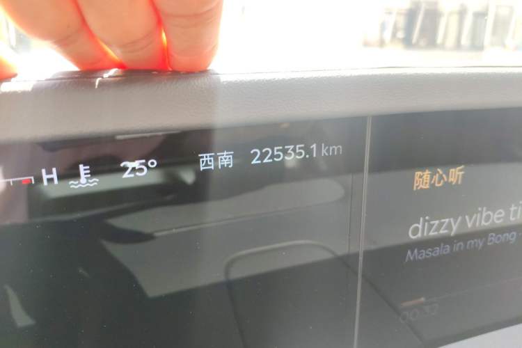 Used Lincoln Nautilus 2023 2.0T Four-Wheel Drive Zunrui Version Odometer Close Up