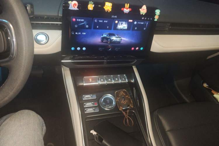 Used Lincoln Nautilus 2023 2.0T Four-Wheel Drive Luxury Edition Audio And AC Panel