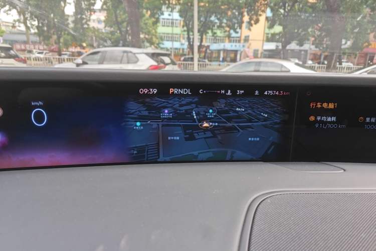 Used Lincoln Nautilus 2023 2.0T All-Wheel-Drive Zunrui Hybrid Version Instrument Cluster