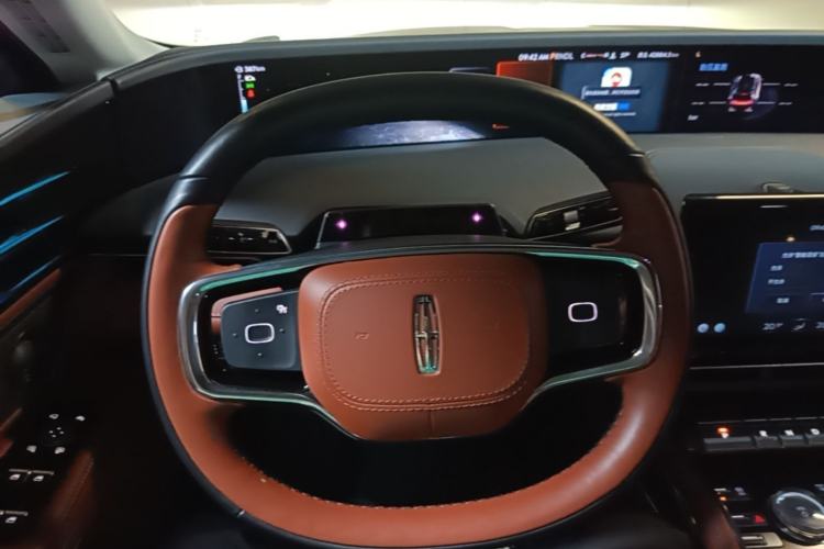 Used Lincoln Nautilus 2023 2.0T All-Wheel-Drive Zunrui Hybrid Version Steering Wheel