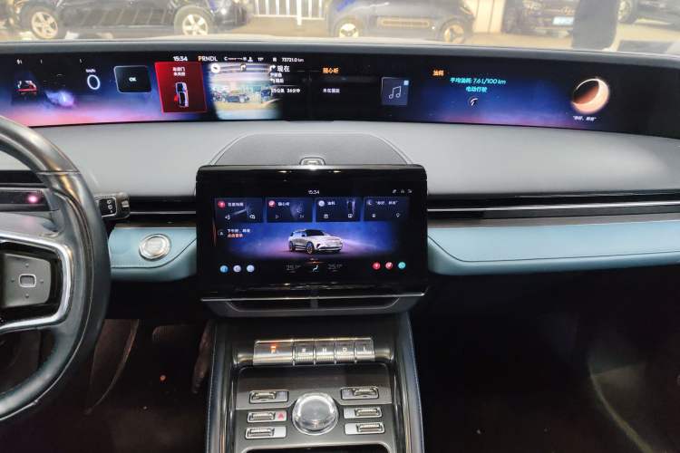 Used Lincoln Nautilus 2023 2.0T All-Wheel-Drive Zunrui Hybrid Version Audio And AC Panel