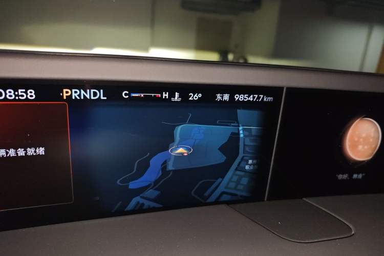 Used Lincoln Nautilus 2023 2.0T All-Wheel-Drive Luxury Edition Odometer Close Up