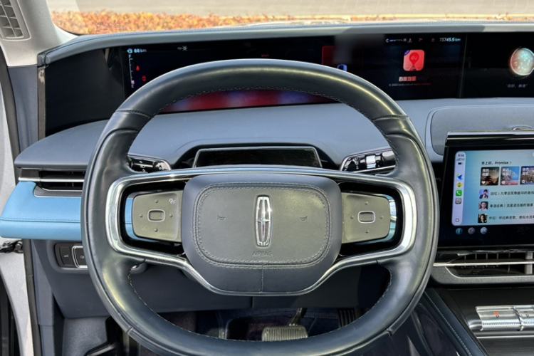 Used Lincoln Nautilus 2023 2.0T All-Wheel-Drive Zunrui Hybrid Version Steering Wheel