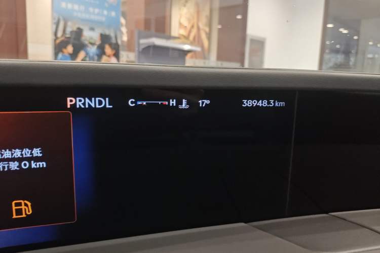 Used Lincoln Nautilus 2023 2.0T Four-Wheel Drive Zunrui Version Odometer Close Up