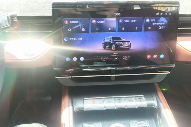 Used Lincoln Nautilus 2025 2.0T All-Wheel-Drive Zunrui Edition Audio And AC Panel