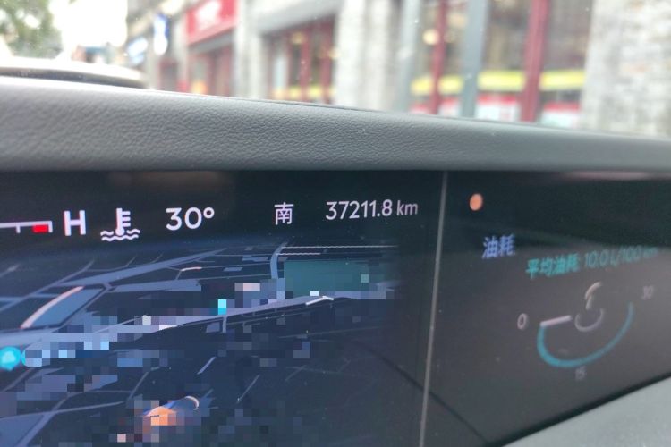 Used Lincoln Nautilus 2025 2.0T All-Wheel-Drive Zunrui Edition Odometer Close Up