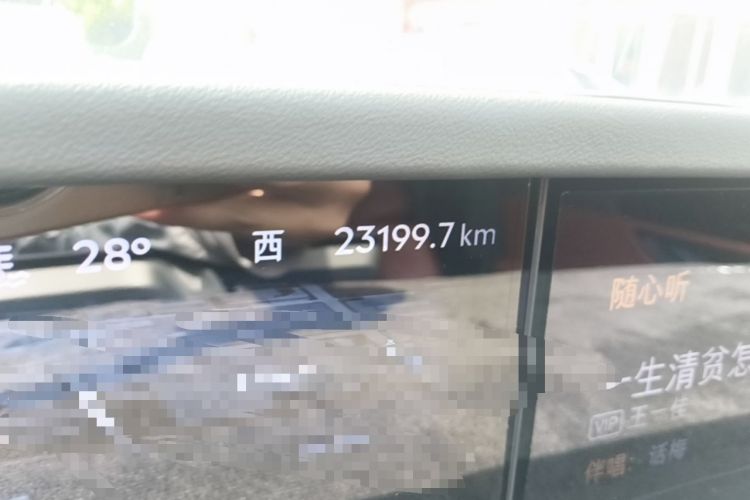 Used Lincoln Nautilus 2025 2.0T All-Wheel-Drive Zunrui Edition Odometer Close Up
