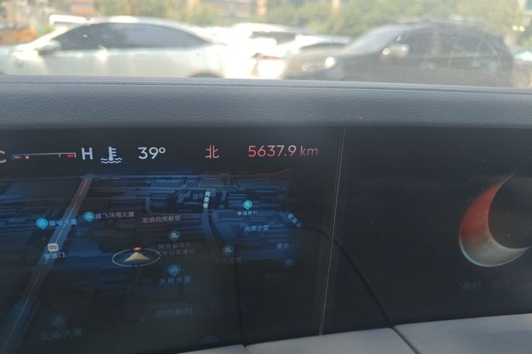 Used Lincoln Nautilus 2025 2.0T Four-Wheel Drive Luxury Edition Odometer Close Up