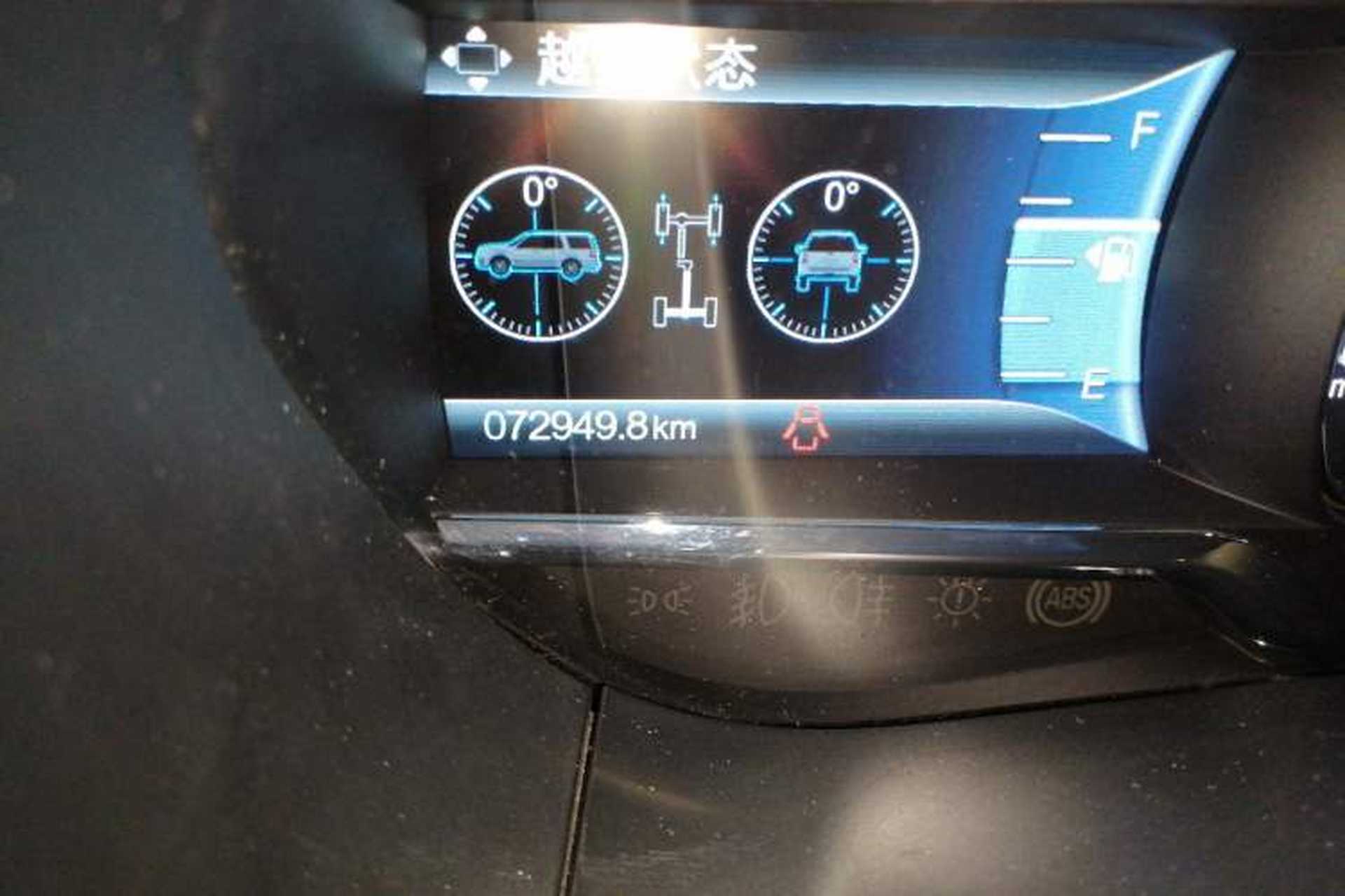 Used Lincoln Navigator 2016 3.5T AWD Odometer Close Up