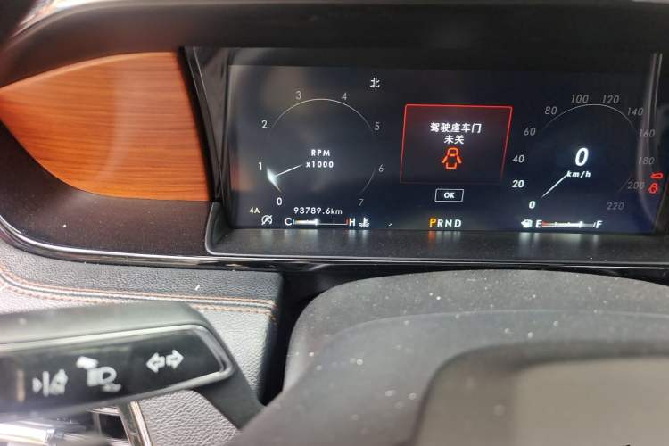 Used Lincoln Navigator 2018 3.5T Prestige Version China V Emission Standard Odometer Close Up