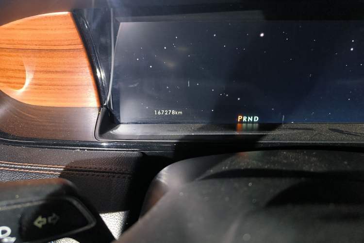 Used Lincoln Navigator 2018 3.5T Prestige Version China V Emission Standard Odometer Close Up