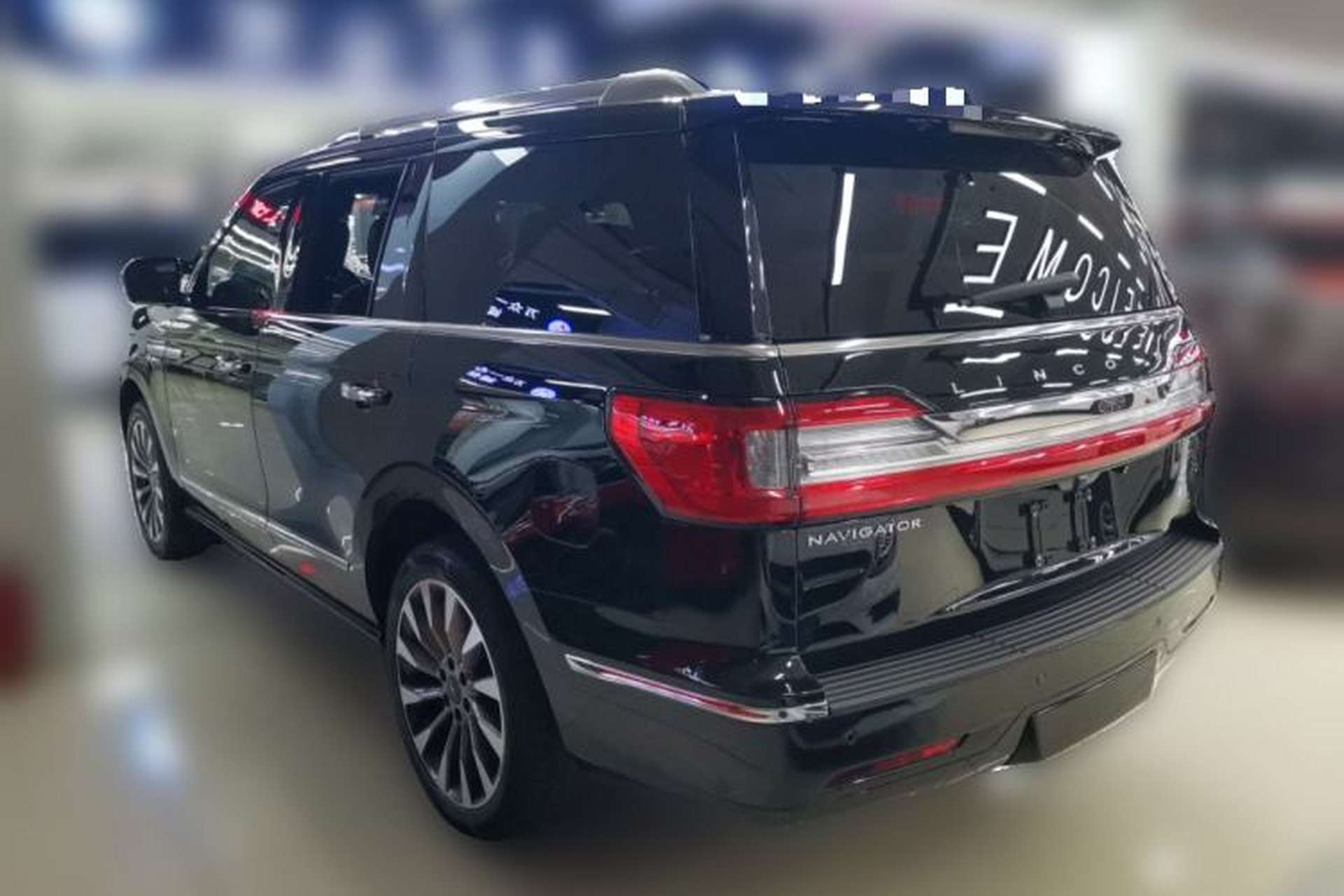 Used Lincoln Navigator 2018 3.5T Prestige Version China V Emission Standard Rear Left 45 Deg