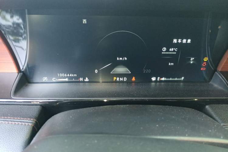 Used Lincoln Navigator 2018 3.5T Prestige Version China V Emission Standard Odometer Close Up