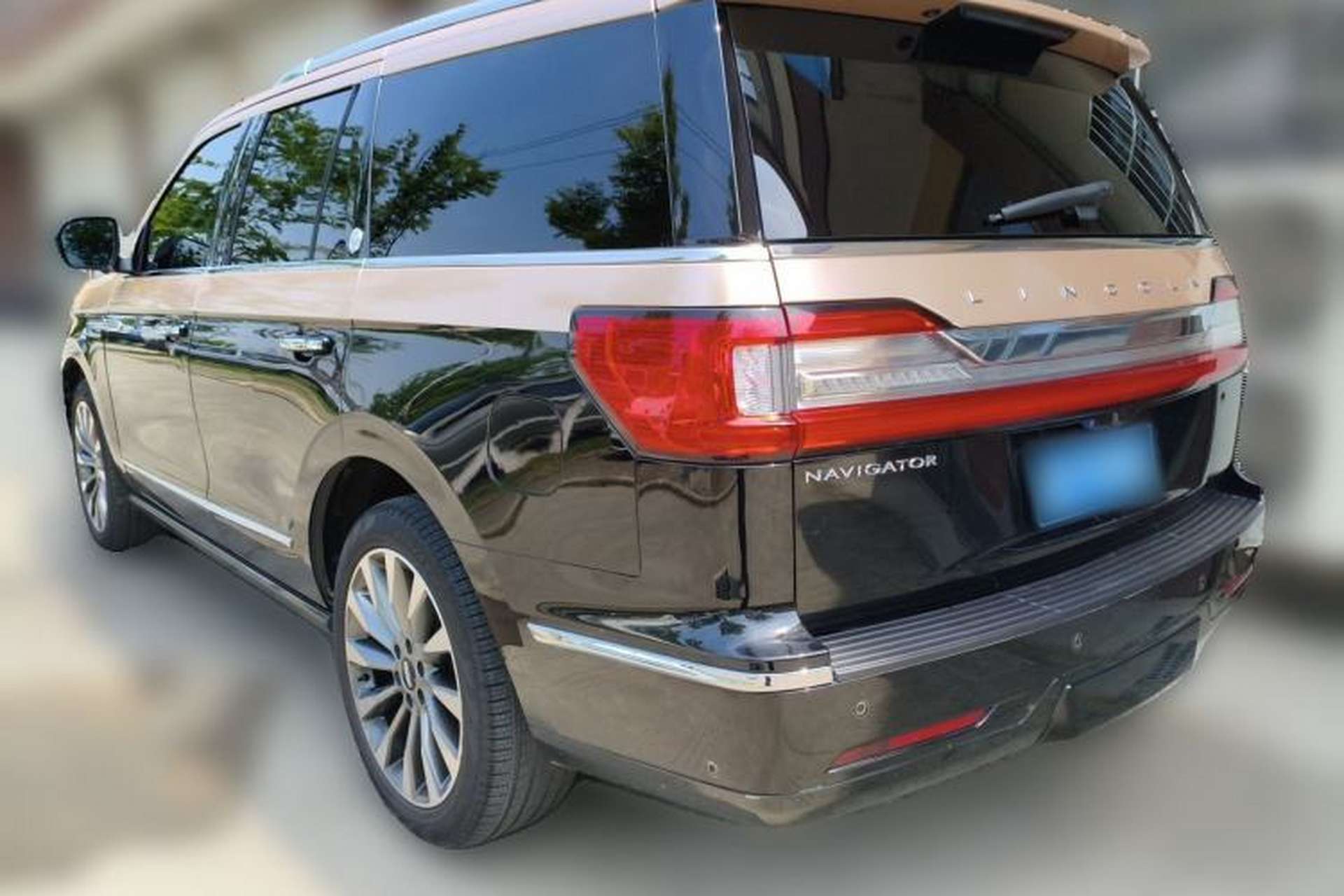 Used Lincoln Navigator 2018 3.5T Prestige Version China V Emission Standard Rear Left 45 Deg