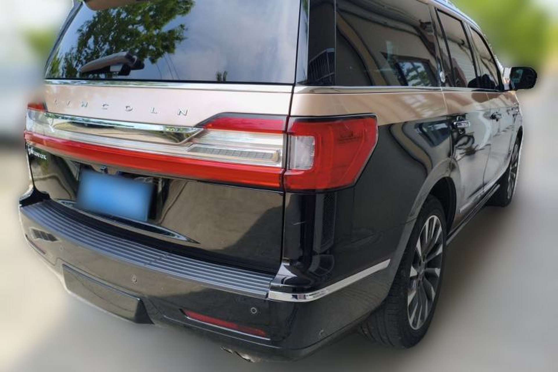 Used Lincoln Navigator 2018 3.5T Prestige Version China V Emission Standard Rear Right 45 Deg