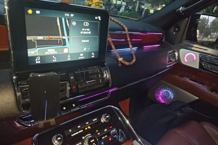 Used Lincoln Navigator 2019 3.5T Prestige Version China VI Standard Audio And AC Panel