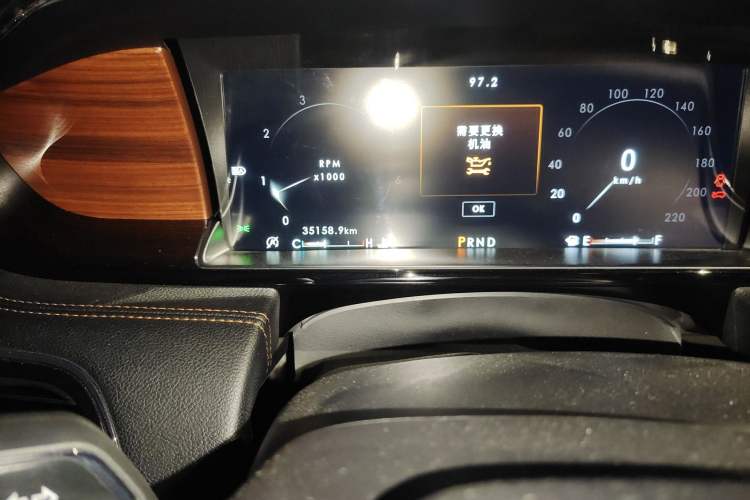 Used Lincoln Navigator 2019 3.5T Prestige Version China VI Standard Odometer Close Up