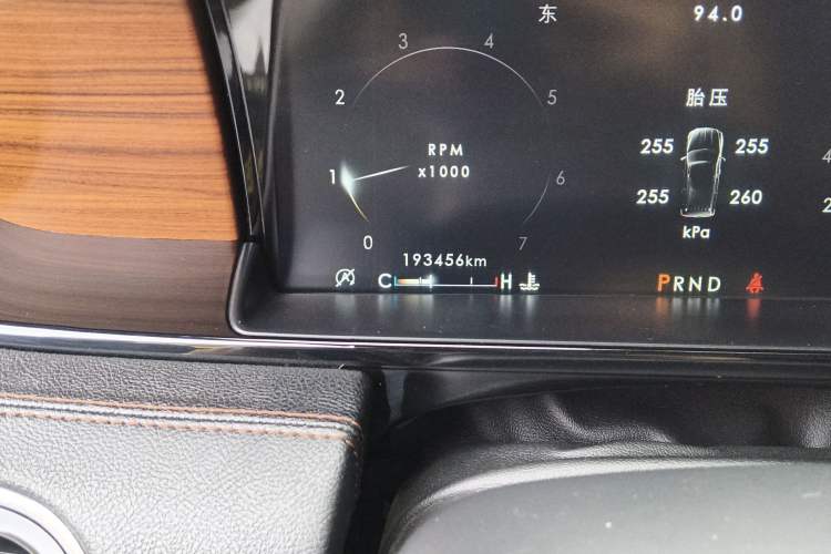 Used Lincoln Navigator 2019 3.5T Prestige Version China VI Standard Odometer Close Up