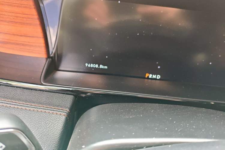 Used Lincoln Navigator 2019 3.5T Prestige Version China VI Standard Odometer Close Up