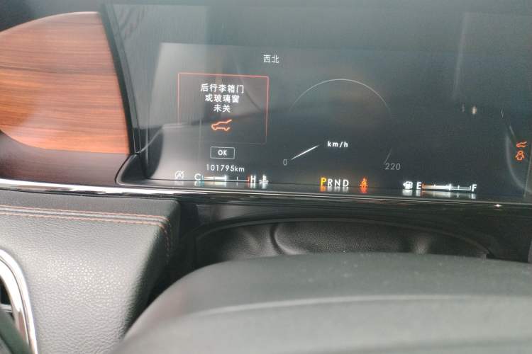 Used Lincoln Navigator 2019 3.5T Prestige Version China VI Standard Odometer Close Up