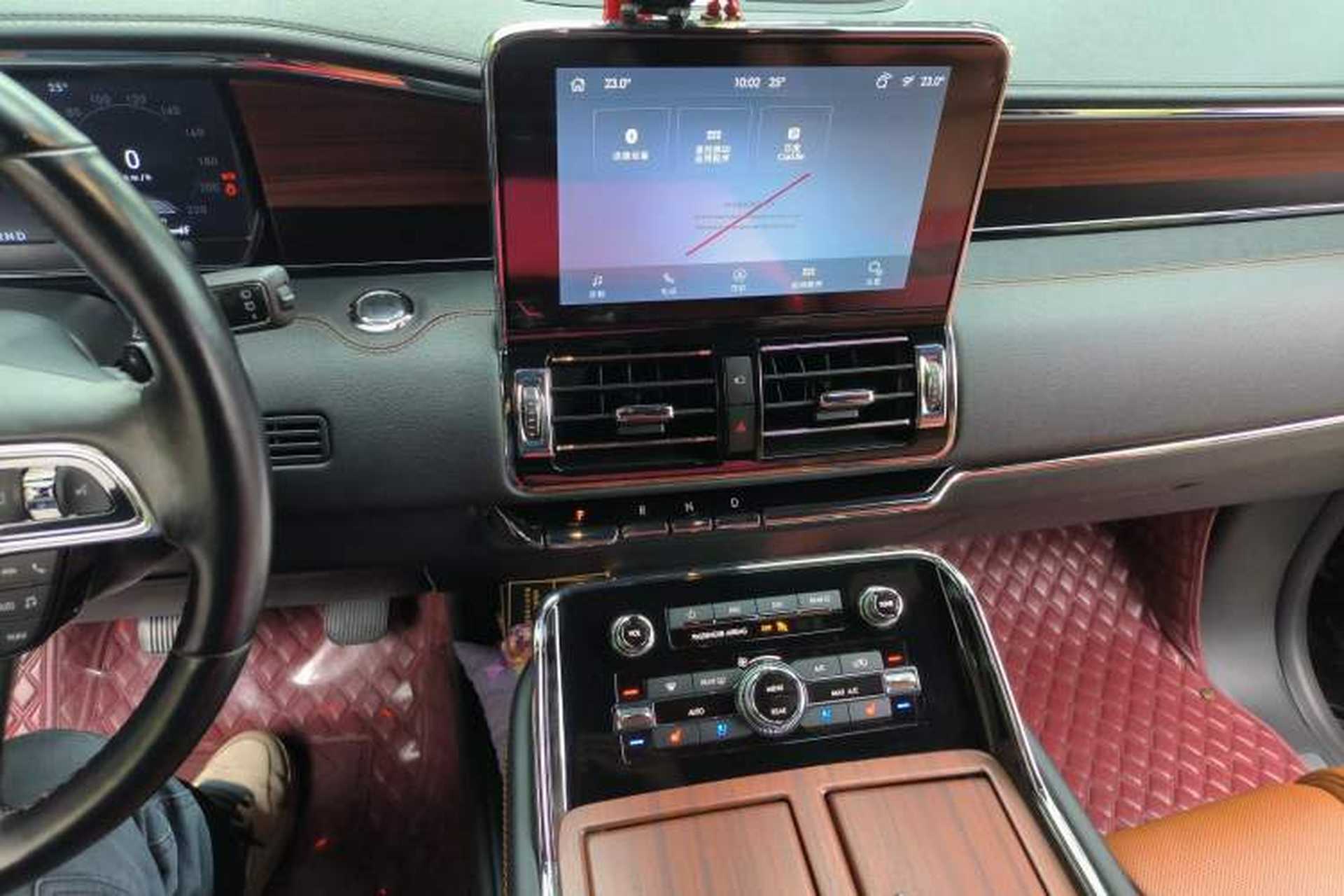 Used Lincoln Navigator 2020 3.5T Prestige Edition Audio And AC Panel