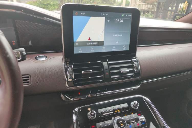 Used Lincoln Navigator 2020 3.5T Presidential Series Audio And AC Panel