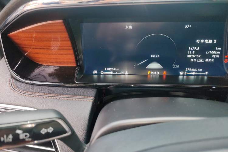 Used Lincoln Navigator 2020 3.5T MONO Limited Edition Prestige Version MONO WHITE Odometer Close Up