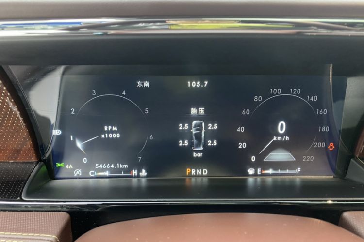 Used Lincoln Navigator 2020 3.5T Presidential Series Odometer Close Up
