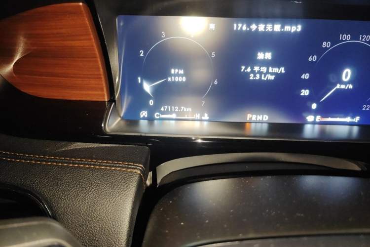 Used Lincoln Navigator 2020 3.5T Prestige Edition Odometer Close Up
