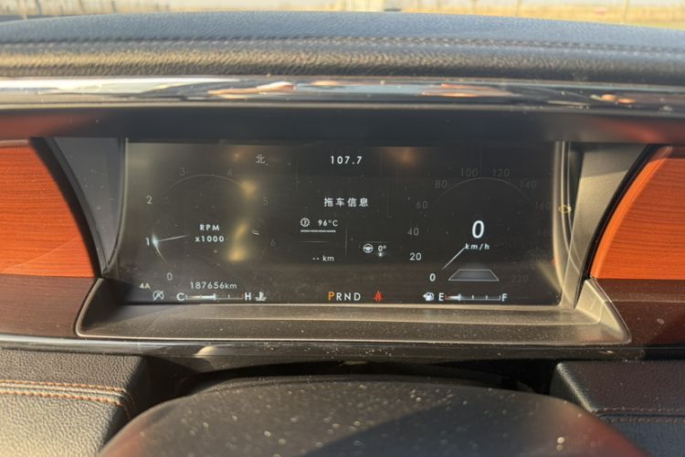 Used Lincoln Navigator 2020 3.5T Prestige Edition Odometer Close Up