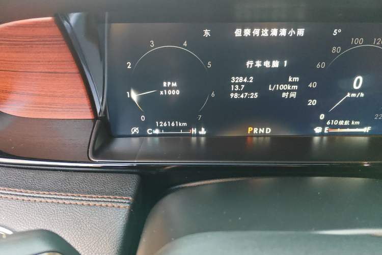 Used Lincoln Navigator 2020 3.5T Prestige Edition Odometer Close Up