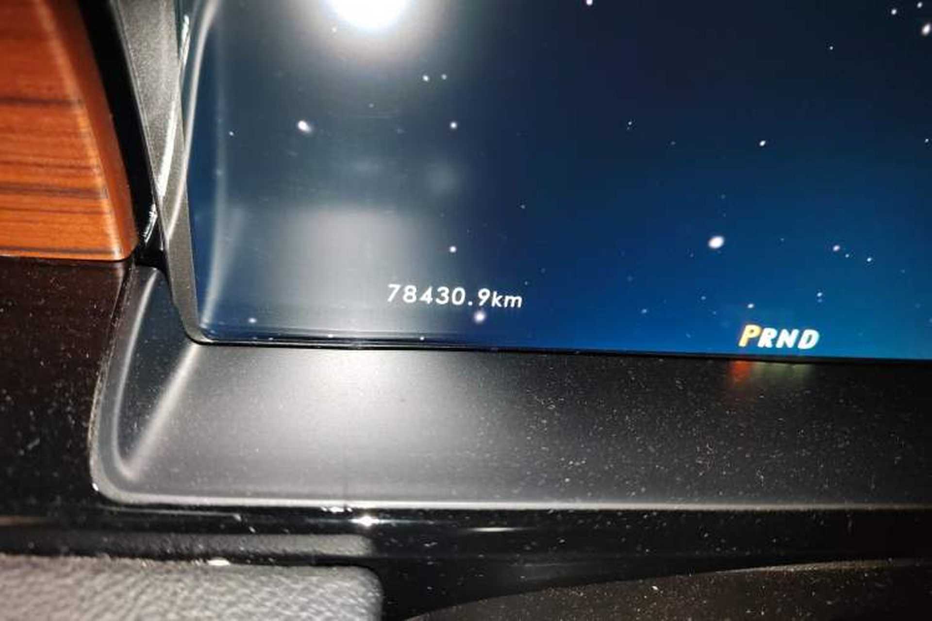 Used Lincoln Navigator 2020 3.5T Prestige Edition Odometer Close Up