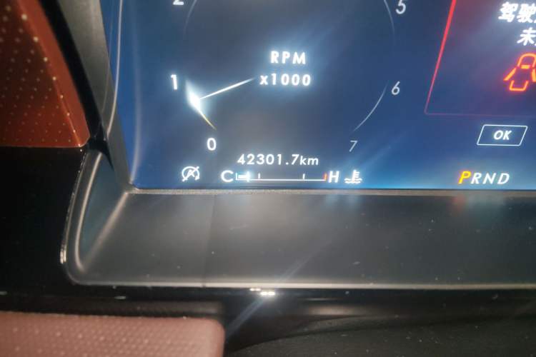 Used Lincoln Navigator 2020 3.5T Long-Wheelbase Presidential Edition Odometer Close Up